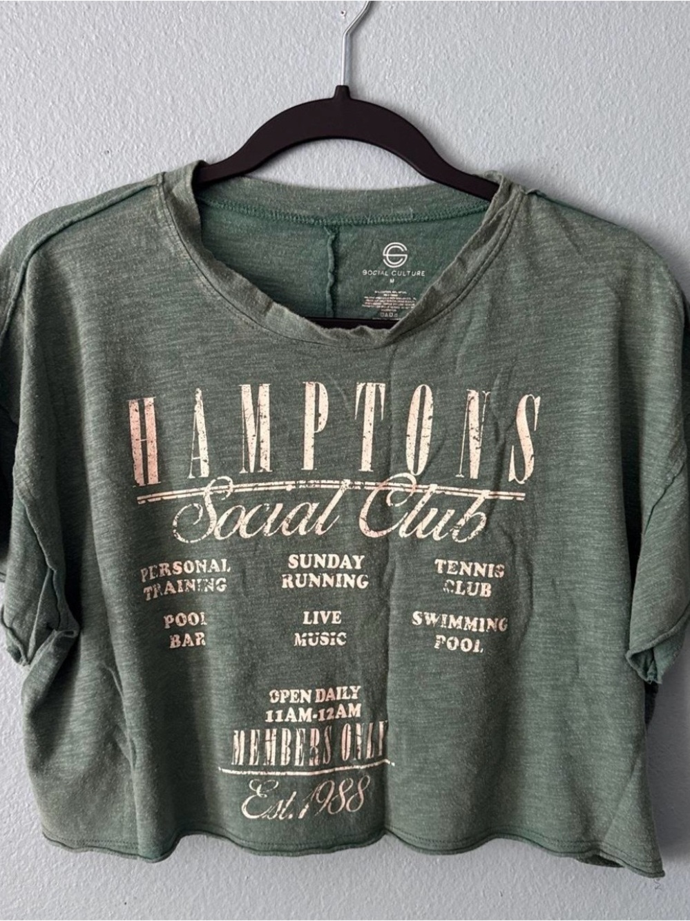 Graphic Cropped Tee
